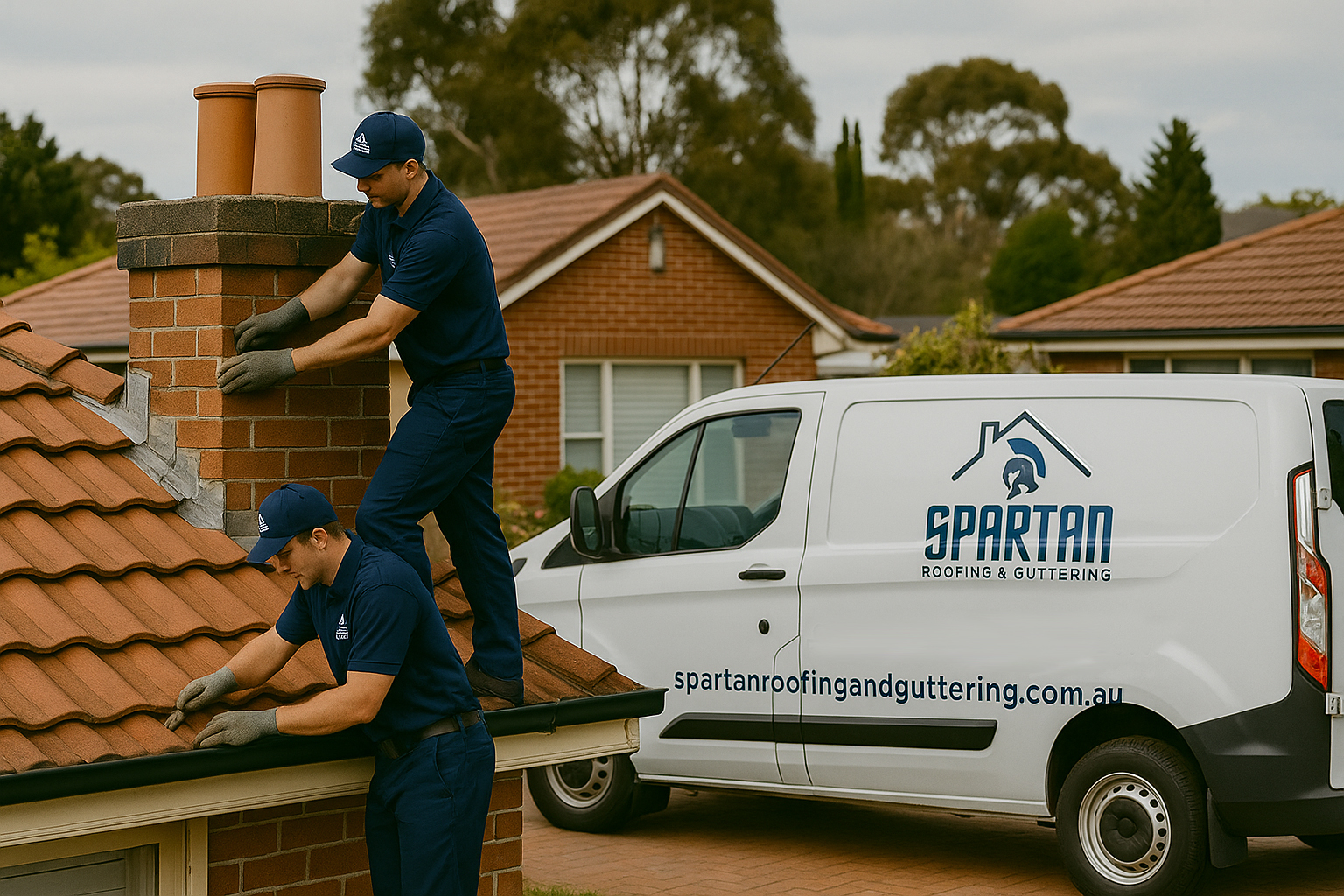 chimney repairs sydney with spartan roofing