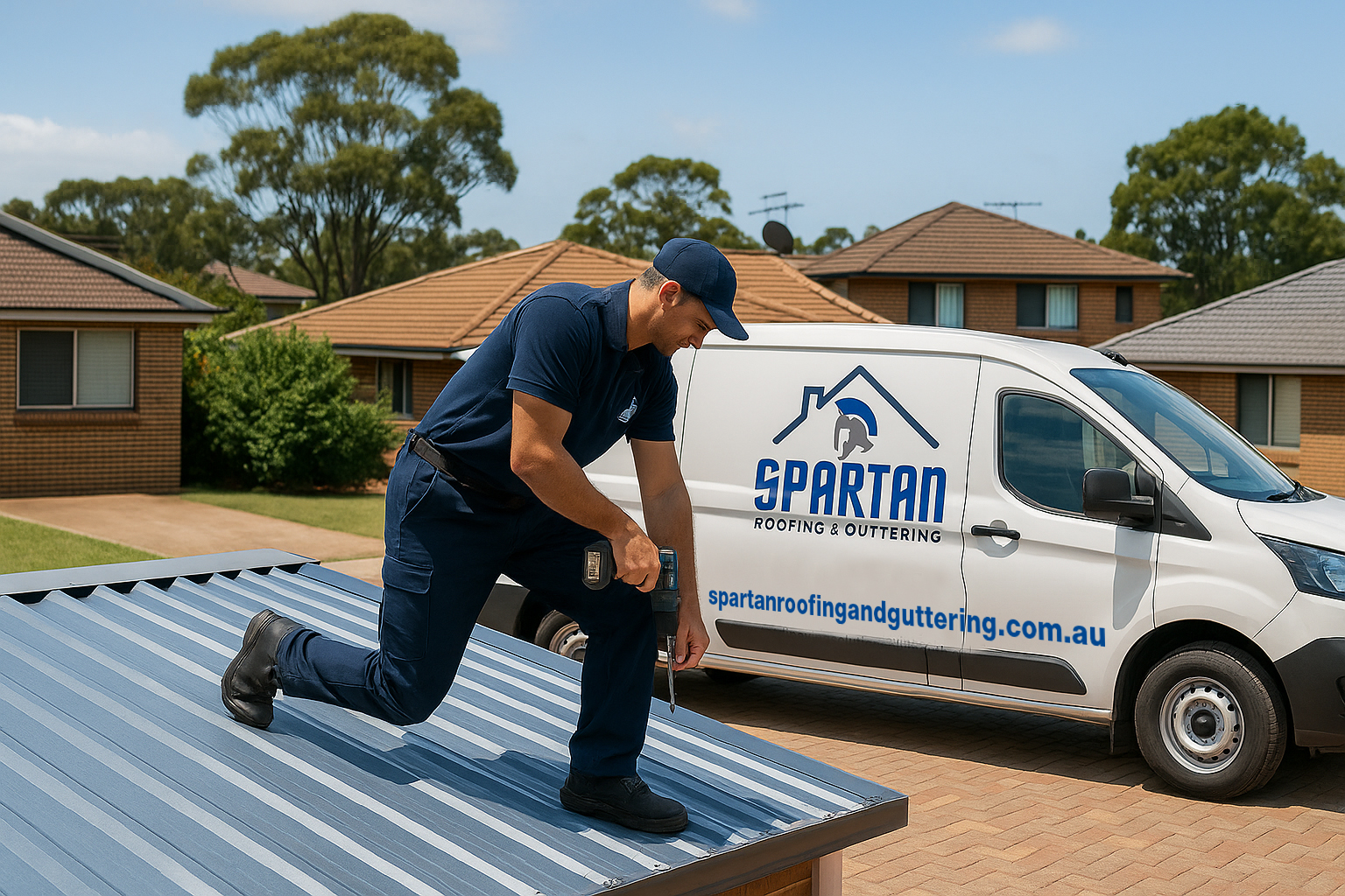 colorbond roofing in sydney with spartan roofing